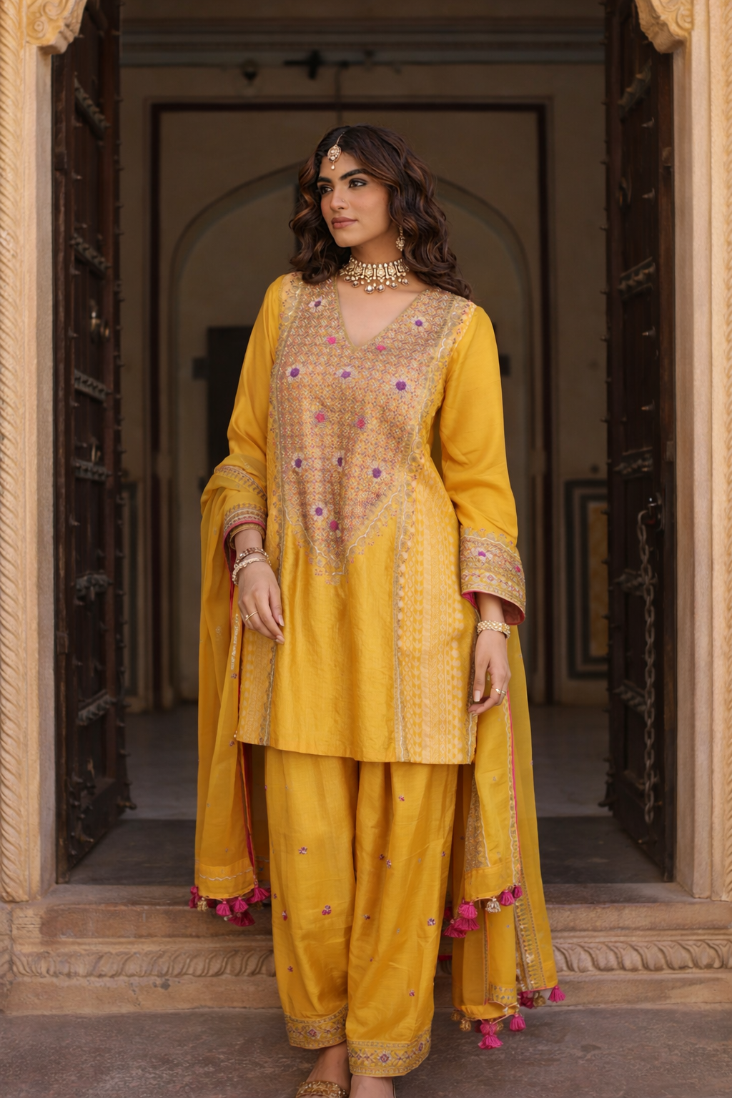 Myra Kurta Set