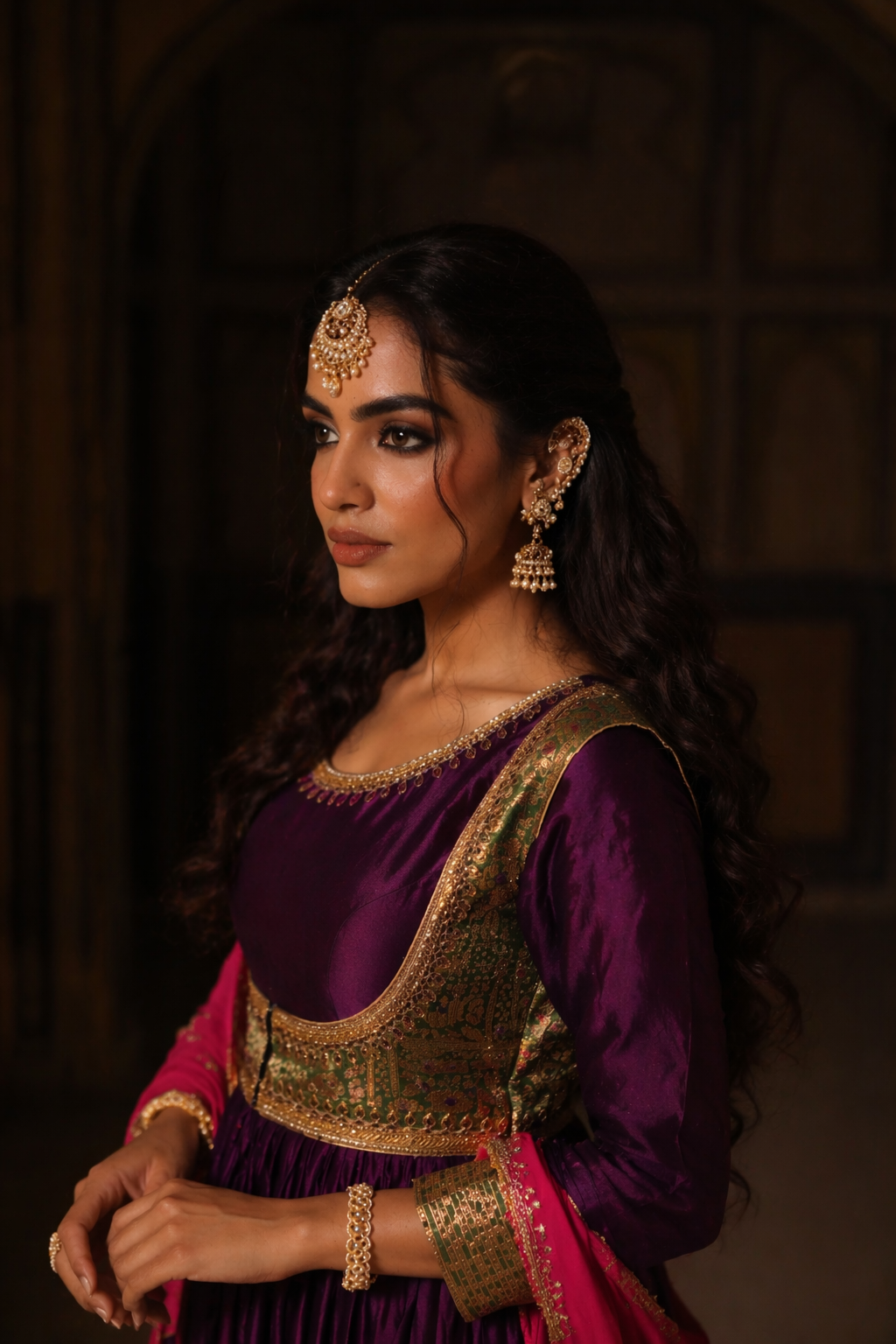 Noorika Anarkali With Waist - Image 2