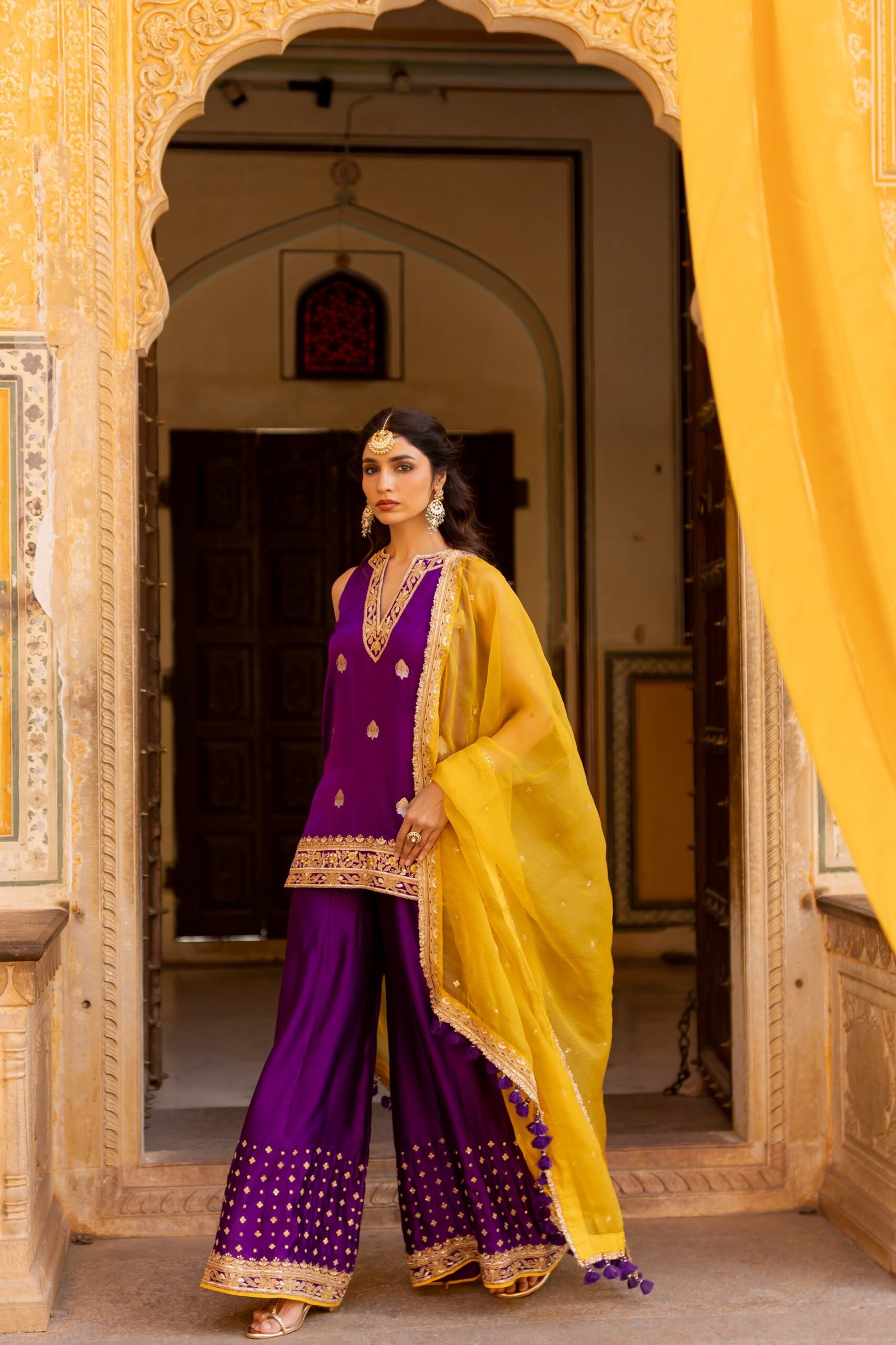 Meher Kurta Sharara Set