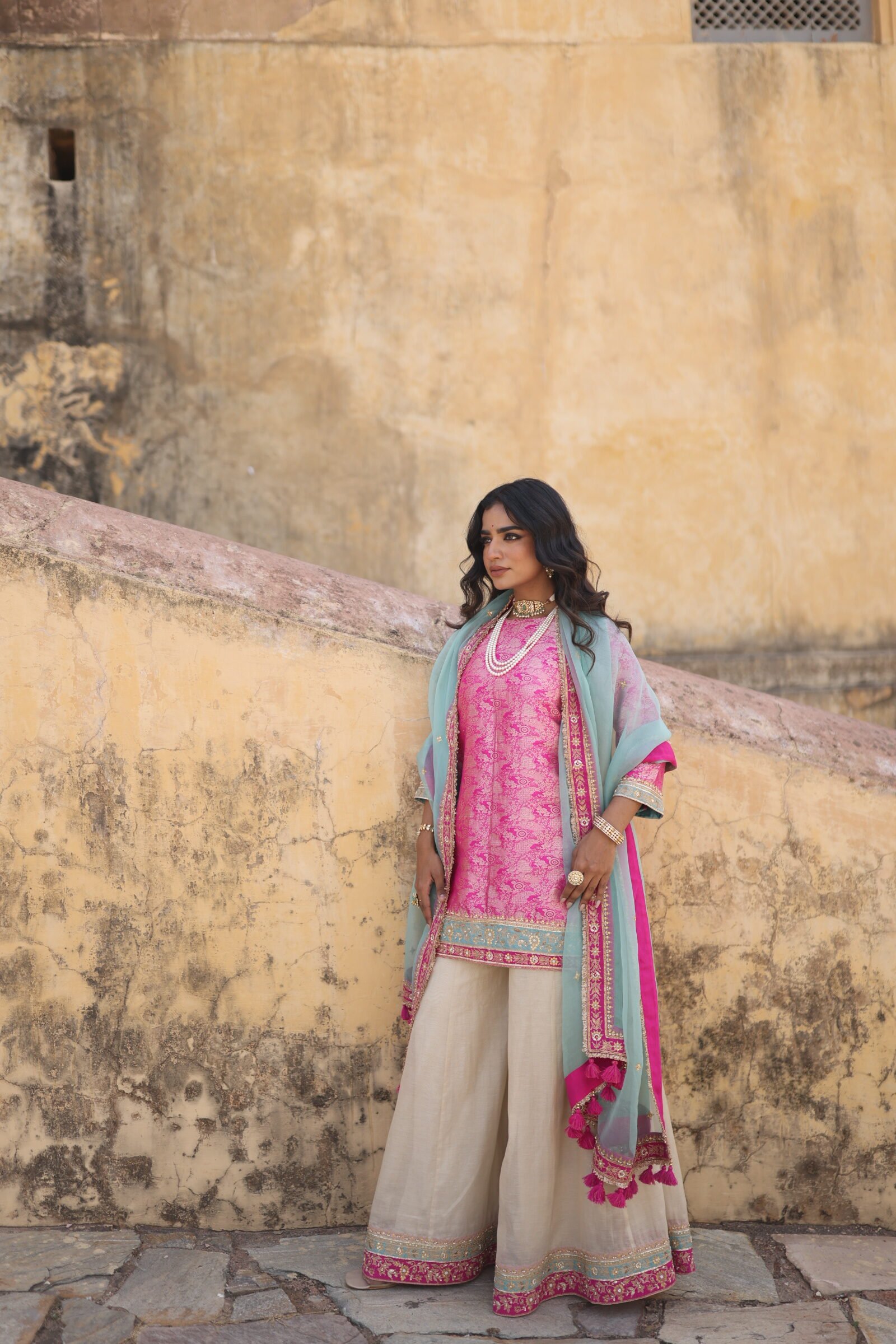 Mrinalini Kurta Sharara Set