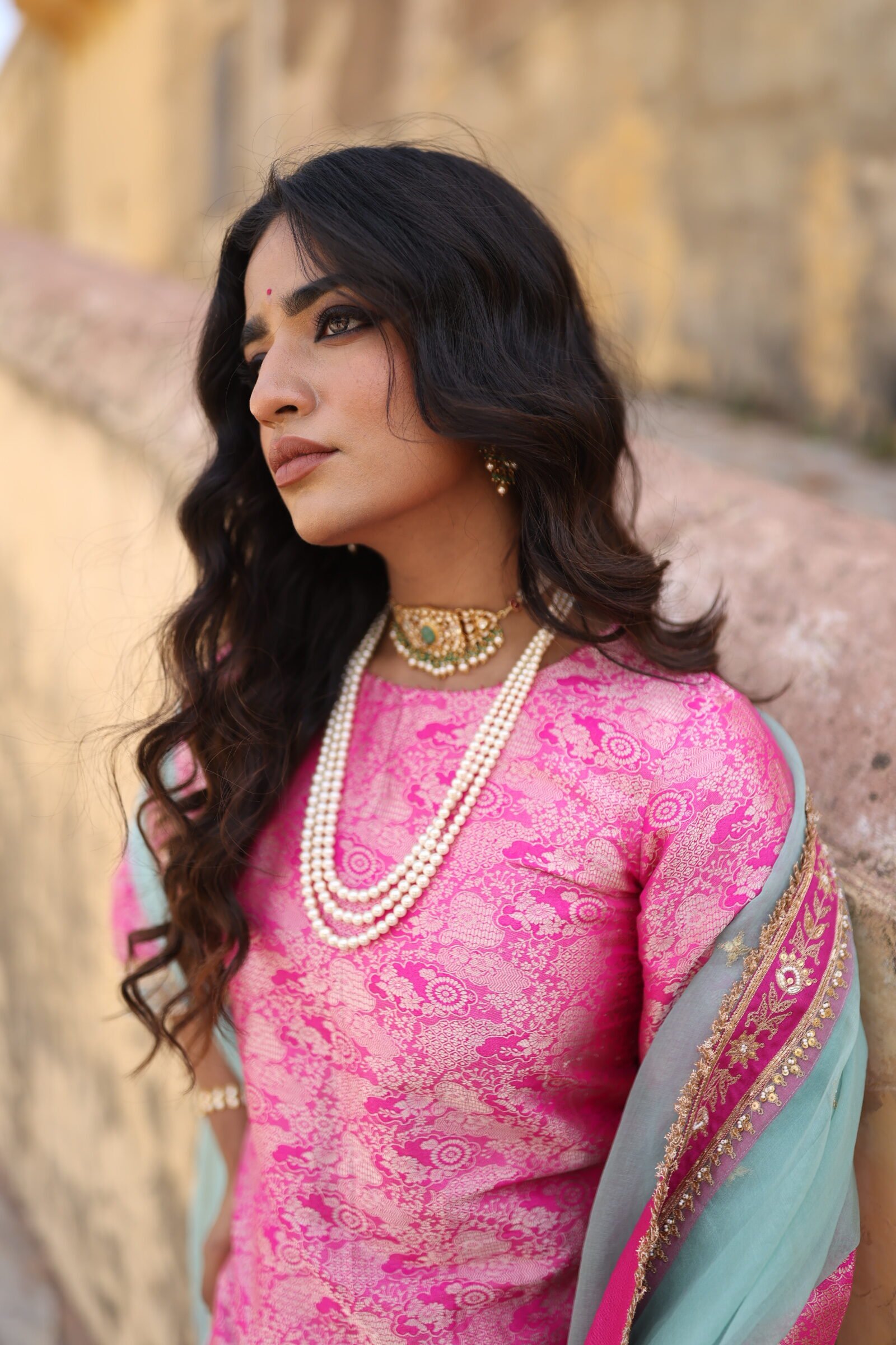 Mrinalini Kurta Sharara Set - Image 2