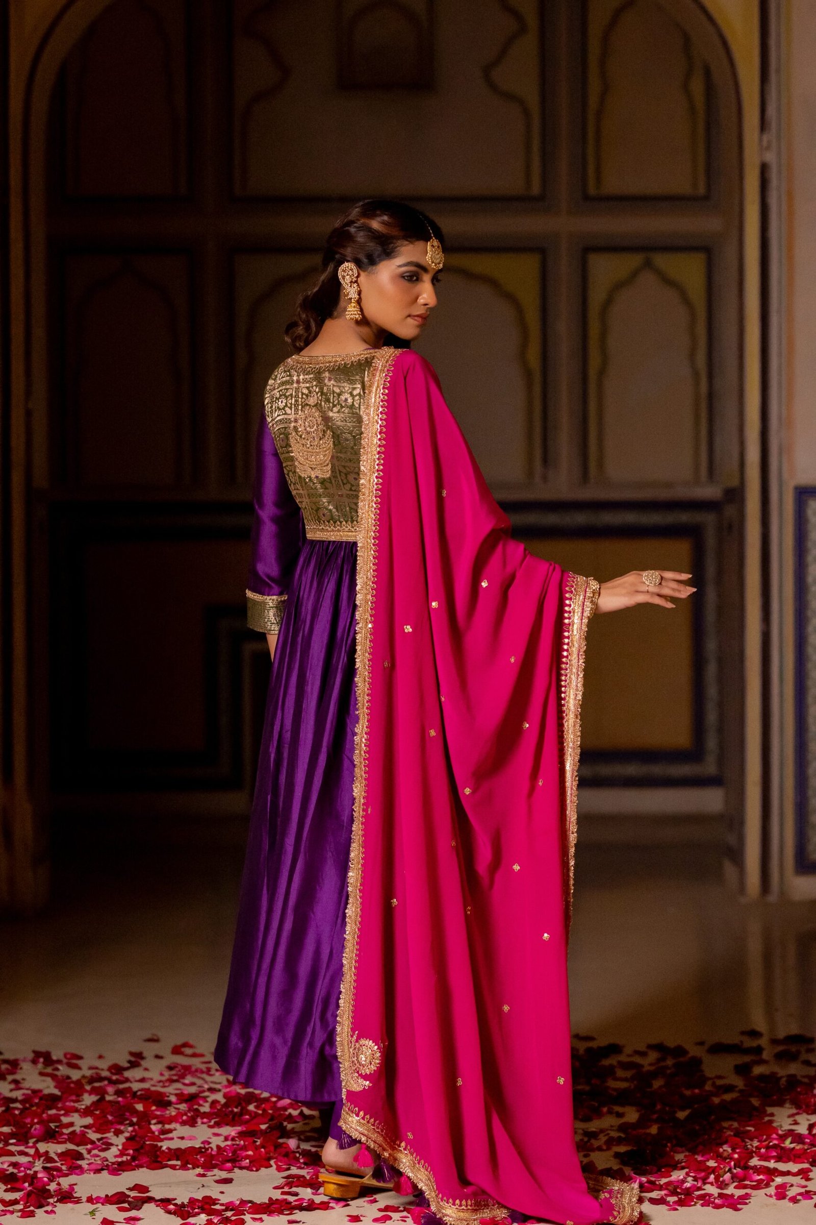 Noorika Anarkali With Waist - Image 4